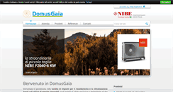 Desktop Screenshot of domusgaia.com
