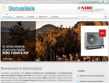 Tablet Screenshot of domusgaia.com
